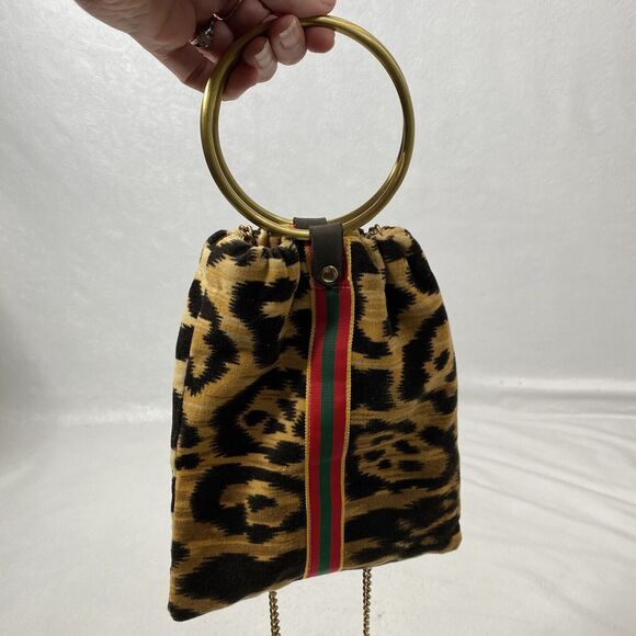 Gaia Small 7x8 Animal Print Bag - Picture 3 of 9